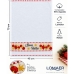 Pano De Prato Copa Lomaer Felpudo 95% Algodão Jacquard Barra Bordada Boas Festas 45cmx70cm Branco