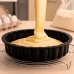 Forma Redonda Allmix Silicone Bolo Torta 27cm Preto