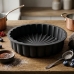 Forma Redonda Allmix Silicone Bolo Torta 27cm Preto