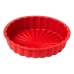 Forma Redonda Allmix Silicone Bolo Torta 27cm Vermelho
