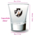 Copo Shot Dose Individual Allmix Vidro Oficial Licenciado Vasco da Gama Football Club 60ml Incolor
