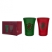 Copo Shot Dose Prime Allmix Vidro Oficial Licenciado Fluminense Football Club 60ml Cada Luva Com 2 Unid