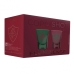 Copo Shot Dose Prime Allmix Vidro Oficial Licenciado Fluminense Football Club 60ml Cada Luva Com 2 Unid