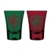 Copo Shot Dose Prime Allmix Vidro Oficial Licenciado Fluminense Football Club 60ml Cada Luva Com 2 Unid
