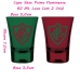 Copo Shot Dose Prime Allmix Vidro Oficial Licenciado Fluminense Football Club 60ml Cada Luva Com 2 Unid