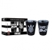 Copo Shot Dose Allmix Vidro Oficial Licenciado Corinthians Loucos Football Club 55ml Cada Luva Com 2 Unid