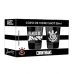 Copo Shot Dose Allmix Vidro Oficial Licenciado Corinthians Loucos Football Club 55ml Cada Luva Com 2 Unid