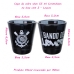 Copo Shot Dose Allmix Vidro Oficial Licenciado Corinthians Loucos Football Club 55ml Cada Luva Com 2 Unid