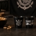 Copo Shot Dose Allmix Vidro Oficial Licenciado Corinthians Loucos Football Club 55ml Cada Luva Com 2 Unid