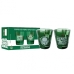Copo Shot Dose Allmix Vidro Oficial Licenciado Palmeiras Football Club 55ml Cada Luva Com 2 Unid Verde
