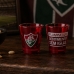 Copo Shot Dose Allmix Vidro Oficial Licenciado Fluminense Football Club 55ml Cada Luva Com 2 Unid Grena