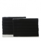 kit Toalha de Rosto LM Peter 48cm x 75cm Profissional- 03 Unidades Preto