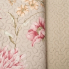 Kit Cobre Leito Buettner Casal Microfibra 100% Poli&eacute;ster Renove Estampado Leticia 3 Pe&ccedil;as Bege