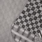 Kit Cobre Leito Buettner King Microfibra 100% Poliéster Renove Estampado Austria 3 Peças Cinza