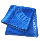 Toalha de Banho Buettner Jacquard Barra Bordada Veludo 100% Algodão Futebol Cruzeiro 70cmx140m Azul
