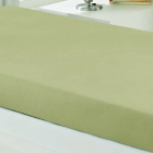 Len&ccedil;ol Avulso KazzaVip Casal Malha 100% Algod&atilde;o Basic Liso com El&aacute;stico Verde Musgo